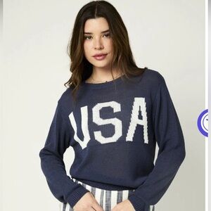 USA Knit Sweater